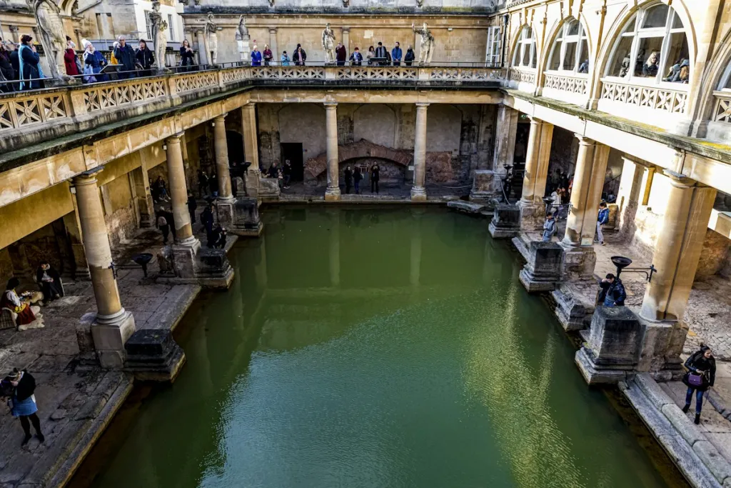 The Roman Baths in Bath