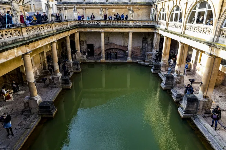 The Roman Baths in Bath