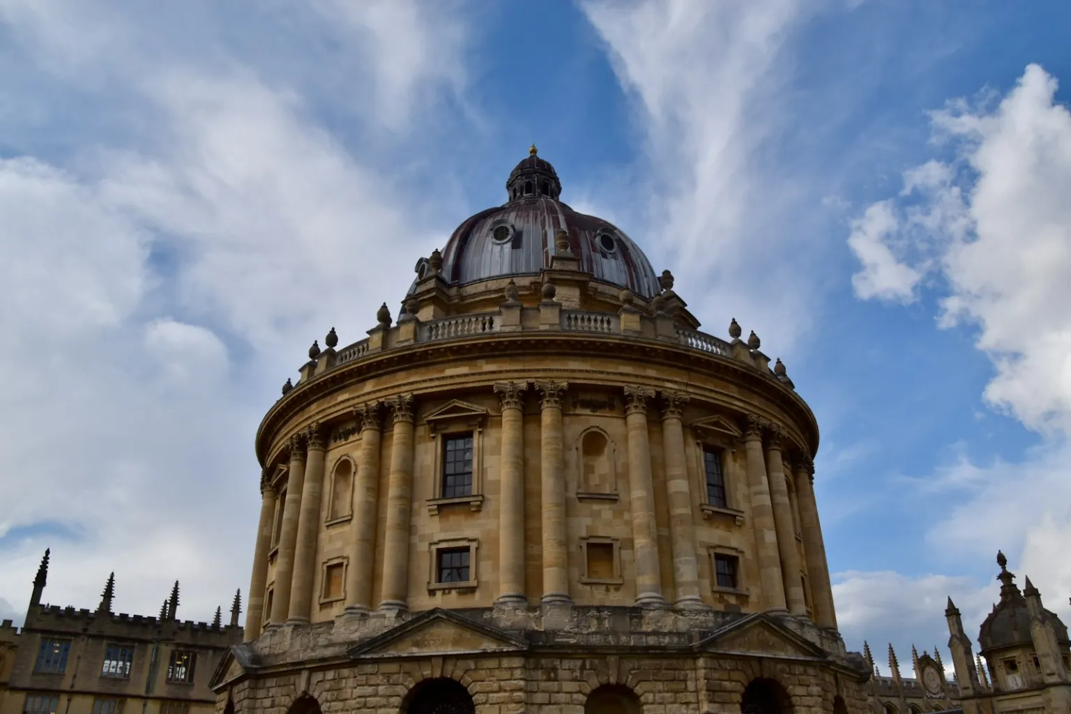 The domed Radcliffe Camera in Oxford