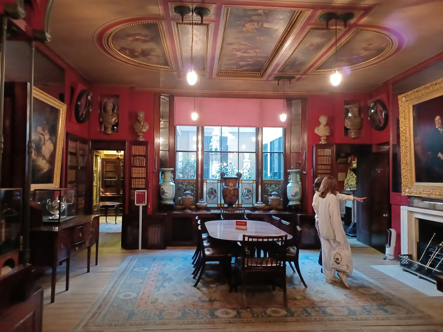 Exterior of Sir John Soane's Museum on Lincoln's Inn Fields, London